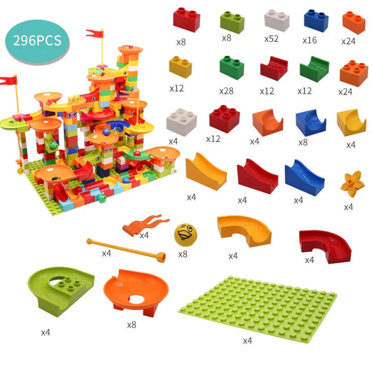 Marble Run Block Toys